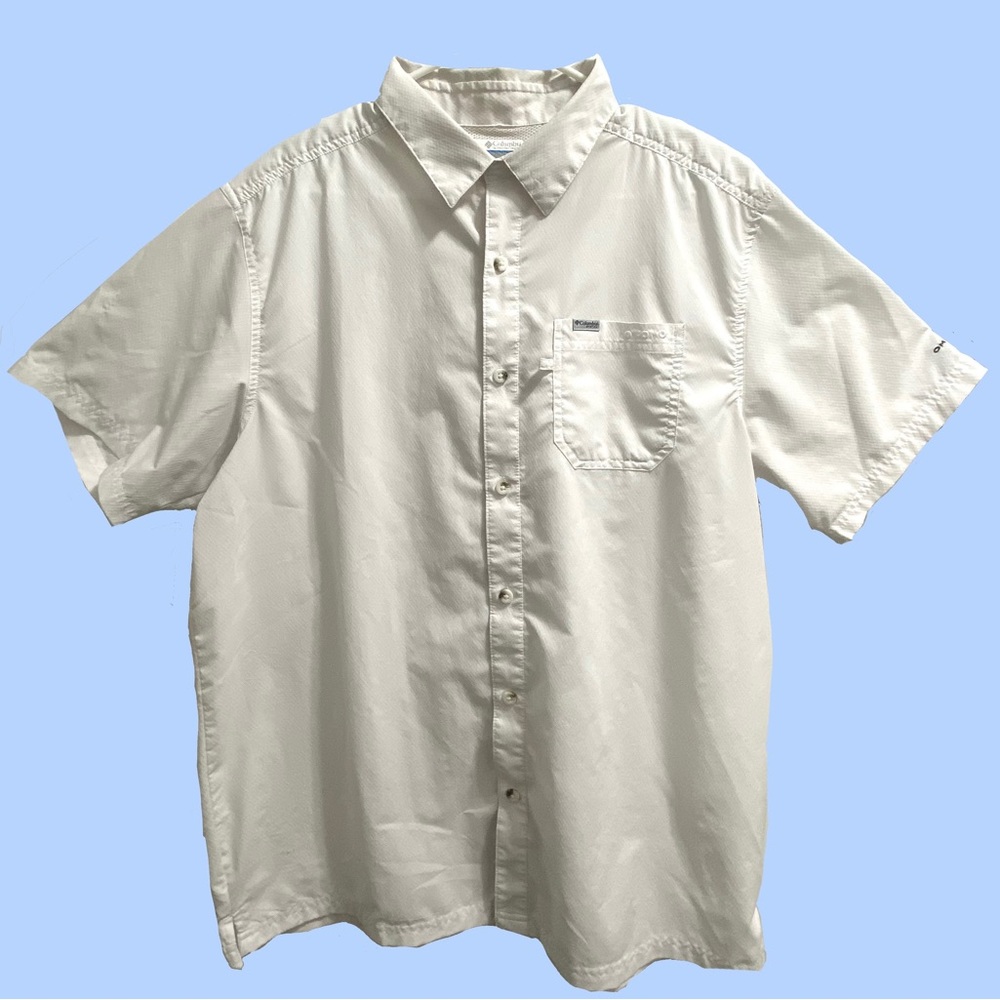 Men’s Columbia PFG short sleeved fishing shirt